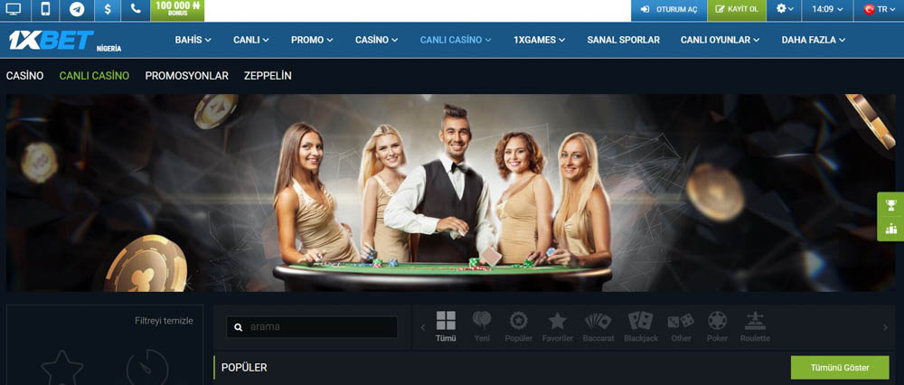 1xbet Mobil Giris